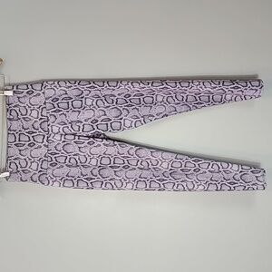 Onzie Womens Yoga Snakeskin Print Legging Size‎ Small Medium Comfy Activewear